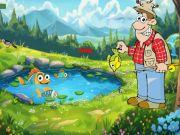 Spel Herstel visse van visserman aanlyn