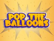 Spel Pop die ballon aanlyn