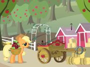 Spel My klein ponie Applejack se appeloes aanlyn