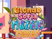 Spel Blonde Sofia: Mozaic Maker aanlyn