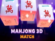 Spel Mahjong 3D -wedstryd aanlyn