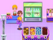 Spel Kinders-supermark aanlyn