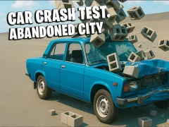 Spel Car Crash Test Abandoned City aanlyn