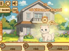 Spel Click Kitty Idle aanlyn