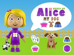 Spel World of Alice My Dog aanlyn