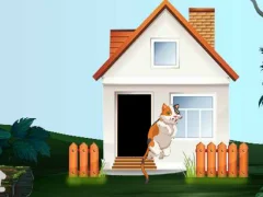 Spel Curious Cat Escape aanlyn