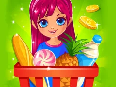Spel Supermarket Dash aanlyn
