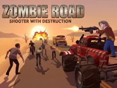 Spel Zombie Road: Shooter with Destruction aanlyn