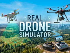 Spel Real Drone Simulator aanlyn