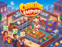 Spel Cooking Empire aanlyn