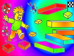 Spel Coloring Book: Roblox Obby Runner aanlyn