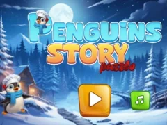 Spel Penguins Story Puzzle aanlyn
