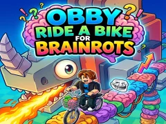 Spel Obby Ride a Bike For Brainrots aanlyn