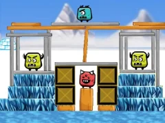 Spel Angry penguin aanlyn