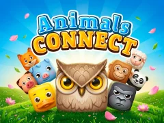 Spel Animals Connect aanlyn