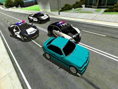 Spel Mad Cop Police Car Race: Police Car vs Gangster Escape aanlyn