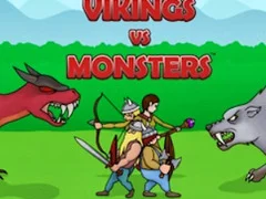 Spel Vikings vs Monsters aanlyn