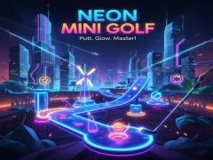 Spel Neon Mini Golf aanlyn