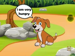 Spel Feed The Dog Meal aanlyn