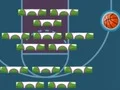 Spel Basketball Bricks aanlyn