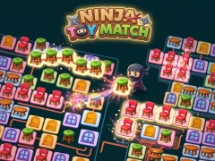 Spel Ninja Toy Match aanlyn