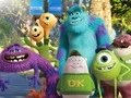 Spel Monsters University Tic-Tac-Throw aanlyn