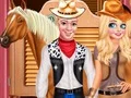 Spel Frozen Couple Cowboy Style aanlyn