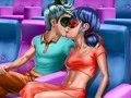 Spel Dotted Girl Cinema Flirting aanlyn