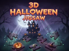 Spel 3D Halloween Jigsaw aanlyn