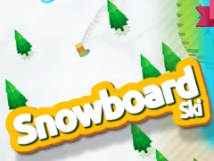 Spel Snowboard and skis aanlyn