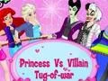 Spel Princess Vs. Villains Tug-of-war aanlyn