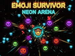 Spel Emoji Survivor - Neon Arena aanlyn