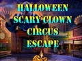 Spel Halloween Scary Clown Circus Escape aanlyn
