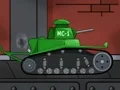 Spel Tanks 2D: Tank Wars aanlyn