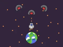 Spel Pixel Protect Your Planet aanlyn