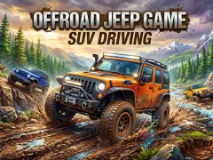 Spel Offroad Jeep Game SUV Driving aanlyn