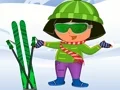 Spel Dora Ski Dress up aanlyn