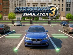 Spel Car Parking Simulator 3 aanlyn