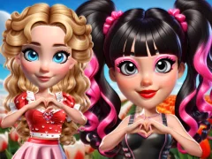 Spel Vibrant Hearts Glamour vs Punk aanlyn