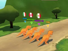 Spel Dinosaur Shifting Run aanlyn
