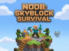 Spel Noob: Skyblock Survival aanlyn