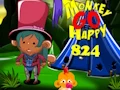 Spel Monkey Go Happy Stage 824 aanlyn