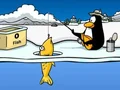 Spel Club Penguin: Ice Fishing aanlyn