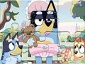 Spel Jigsaw Puzzle: Bluey Play Time aanlyn