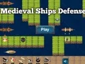Spel Medieval Ships Defense aanlyn
