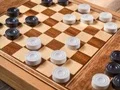 Spel Checkers Two Player aanlyn