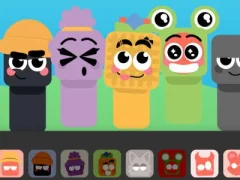 Spel Sprunbox: The Qoobies aanlyn