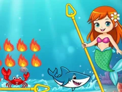 Spel Princess vs Shark aanlyn