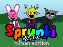 Spel Sprunki Retake: Human Edition aanlyn