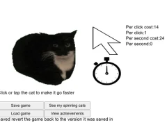 Spel Spinning Cat Clicker aanlyn